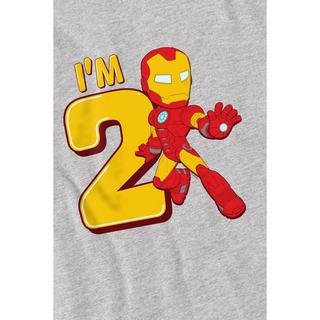 Iron Man  TShirt  2 Geburtstag 