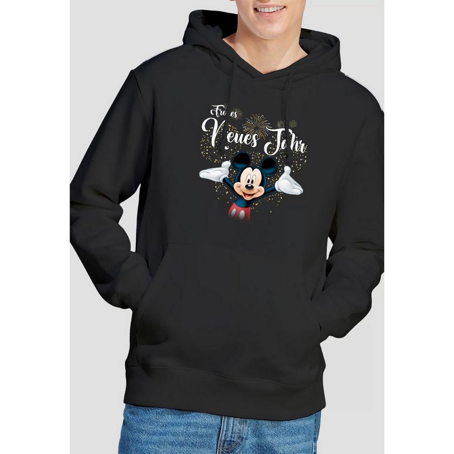 Disney Mickey Mouse Felpa con Cappuccio Buon Anno  