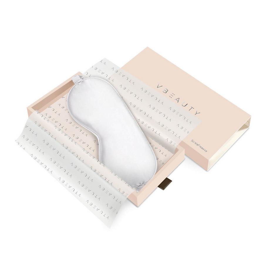 VBEAUTY Maschera per dormire in seta antracite  