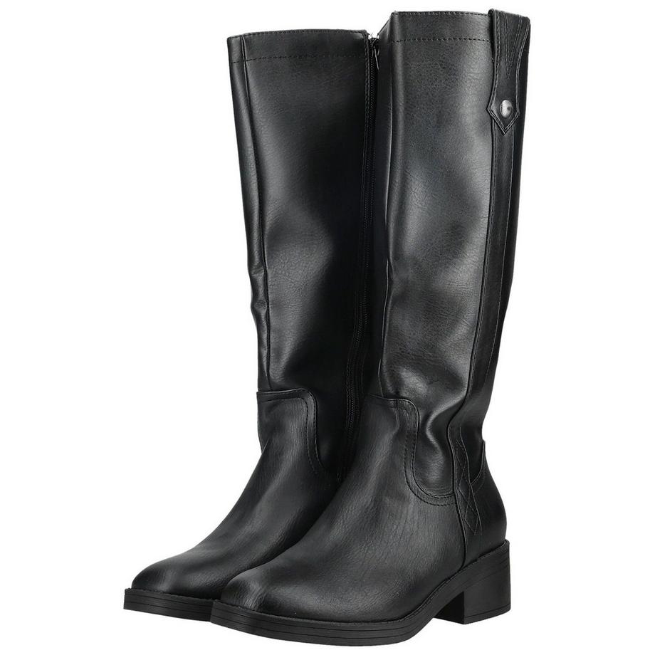 Blowfish Knielange Stiefel mit Blockabsatz  