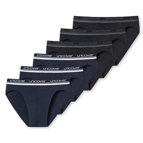 Uncover by Schiesser  Basic - lot de 6 - Slips 