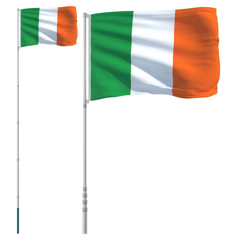 VidaXL  Drapeau d'irlande 