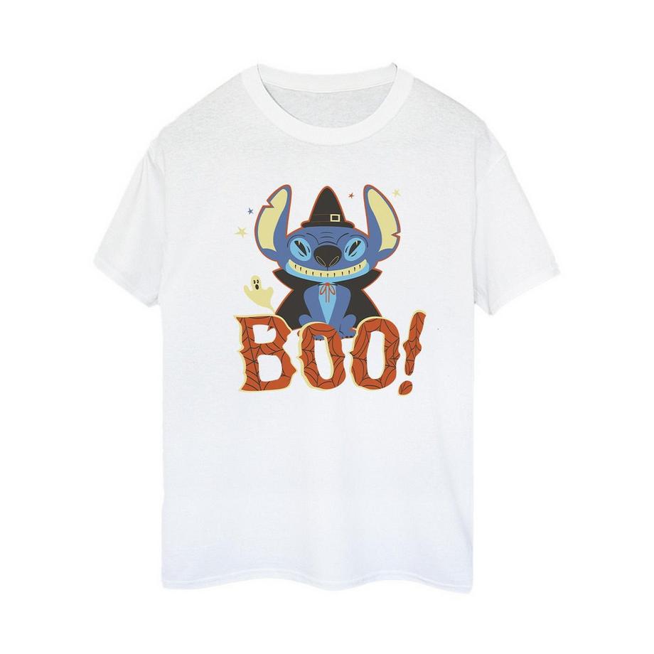 Disney Stitch Boo! T-Shirt Imprimé  