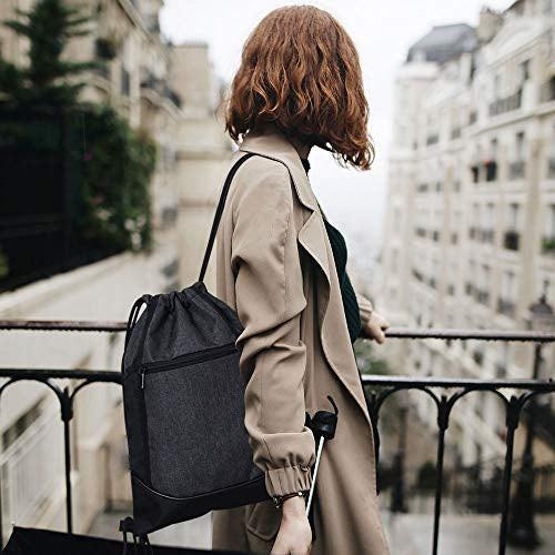 Only-bags.store Wasserdichte Oxford Kordelzugtasche Kleiner Rucksack  