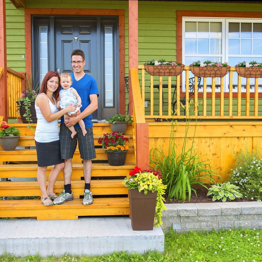 B2X  Blumenkasten Balkon 3er Set 