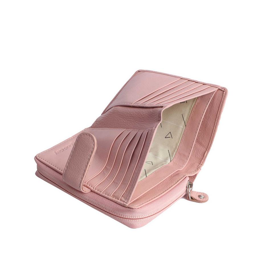 VARGU SABA 1-A Mono Echtleder Geldbörse  