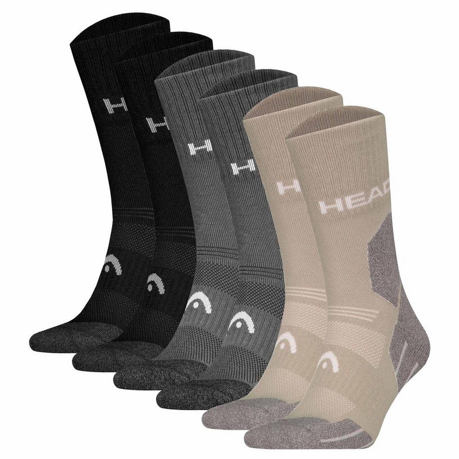 Chaussettes  Pack de 6-Hiking All Climates Crew 6P