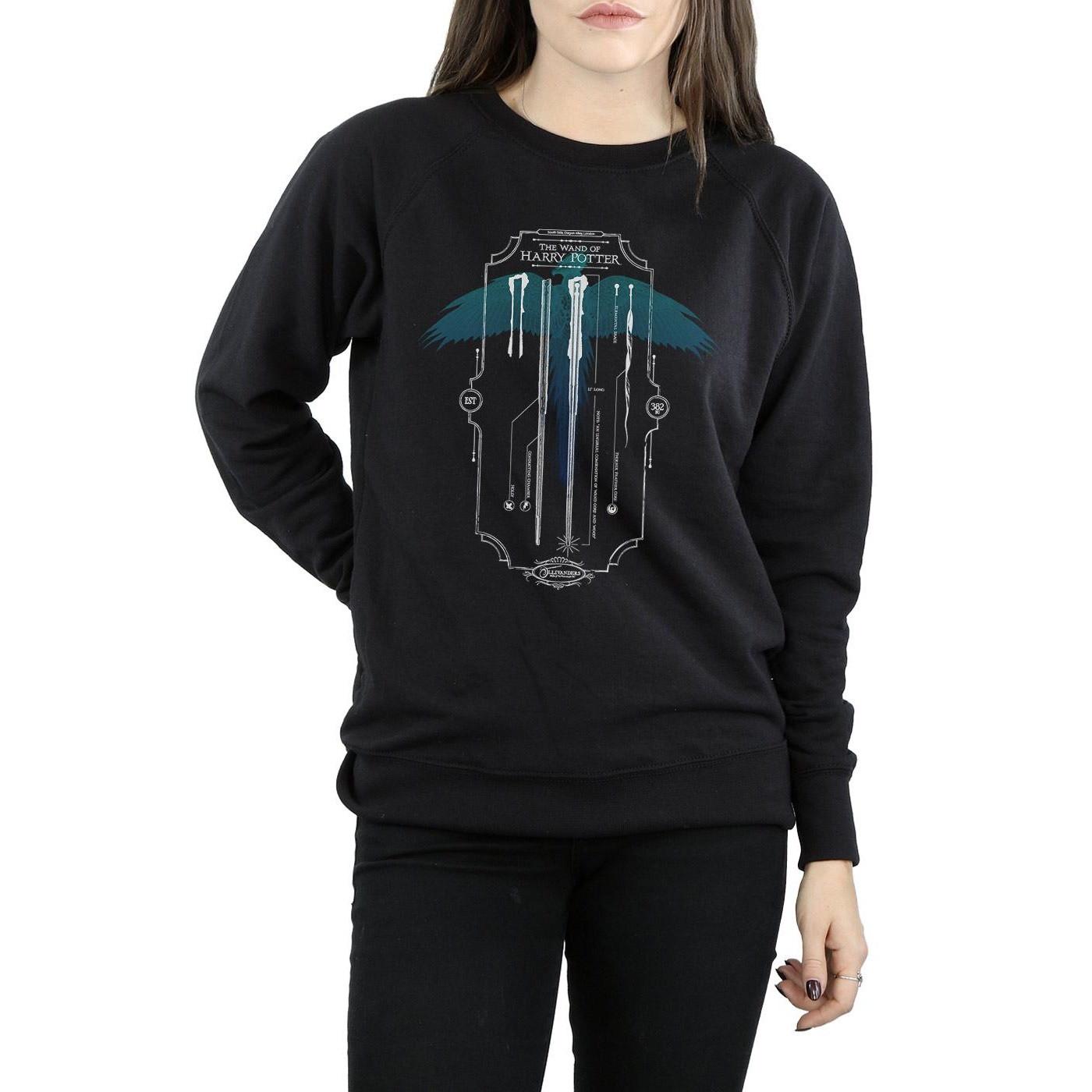 Harry Potter Baguettes Imprimé Sweatshirt  