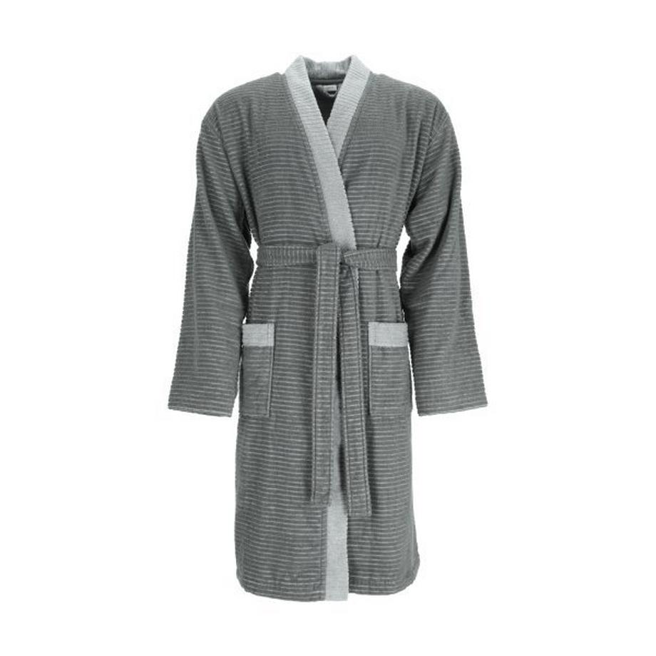 Double Stripe Bademantel