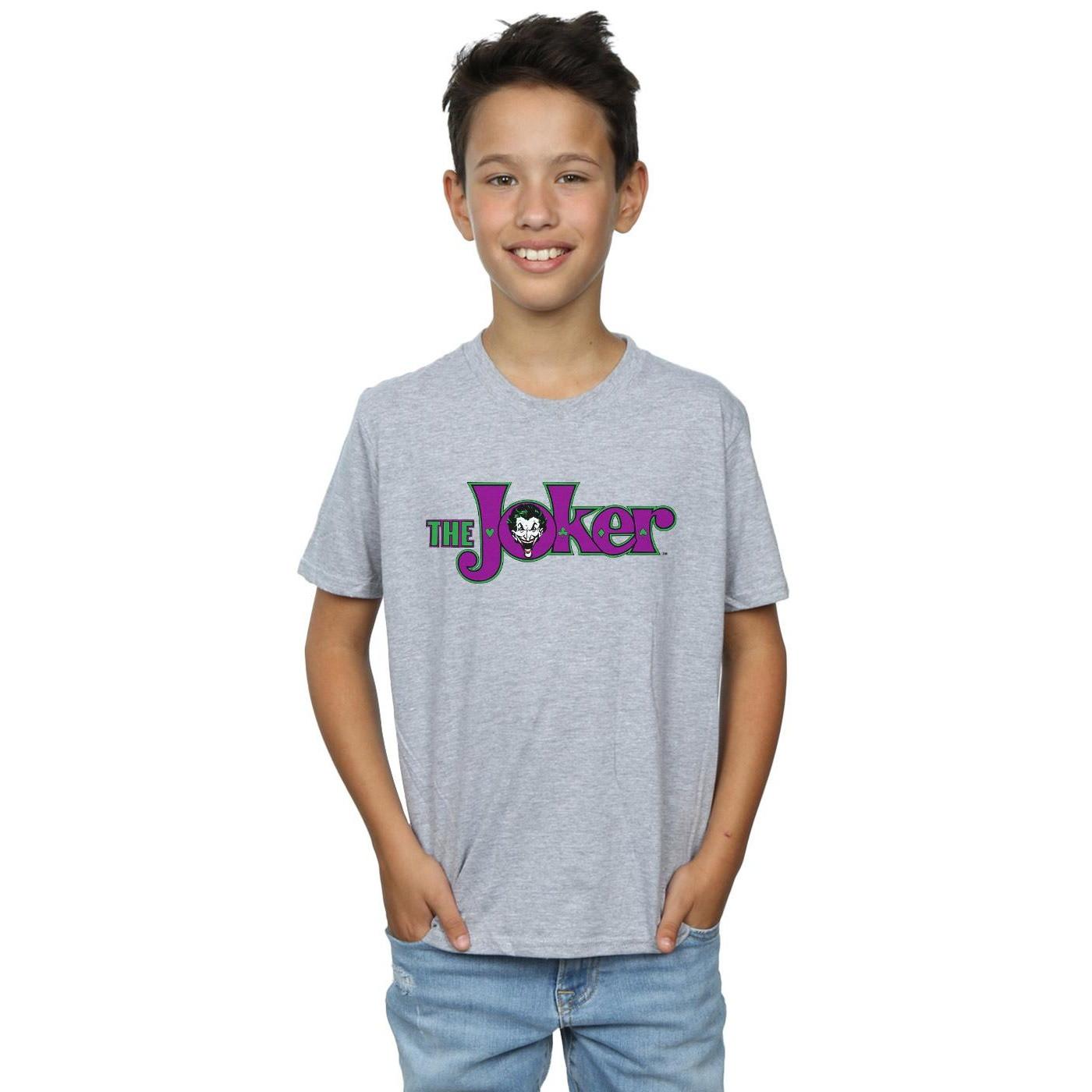 DC COMICS  The Joker Text Logo TShirt 