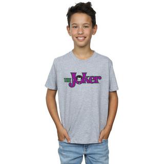 DC COMICS  Tshirt THE JOKER TEXT LOGO 