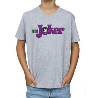 DC COMICS  Tshirt THE JOKER TEXT LOGO 