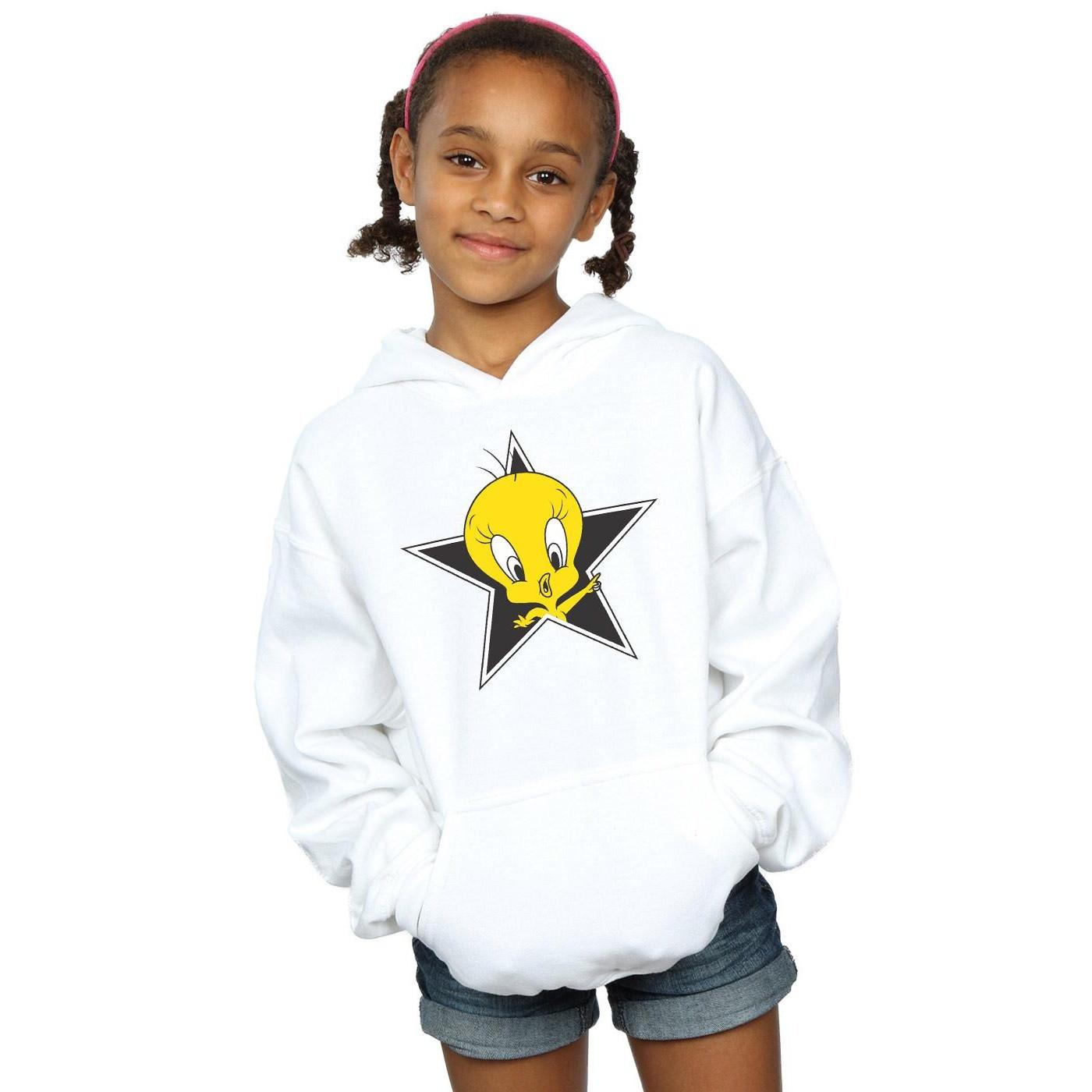 LOONEY TUNES  Sweat à capuche TWEETY PIE STAR 