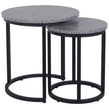 Set di tavoli en Fibra a media densità (MDF) Moderno DIXIE