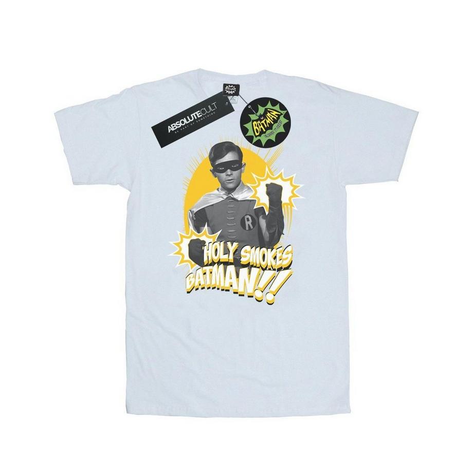 DC COMICS Holy Smokes T-Shirt Stampata  