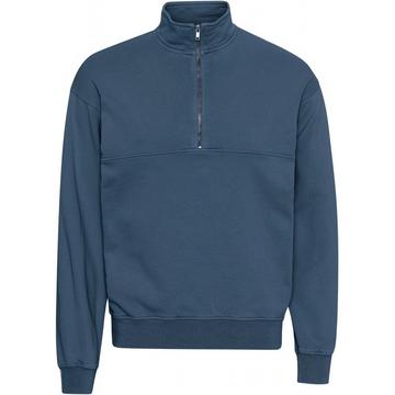 Felpa 1/4 zip Colorful Standard Organic petrol blue