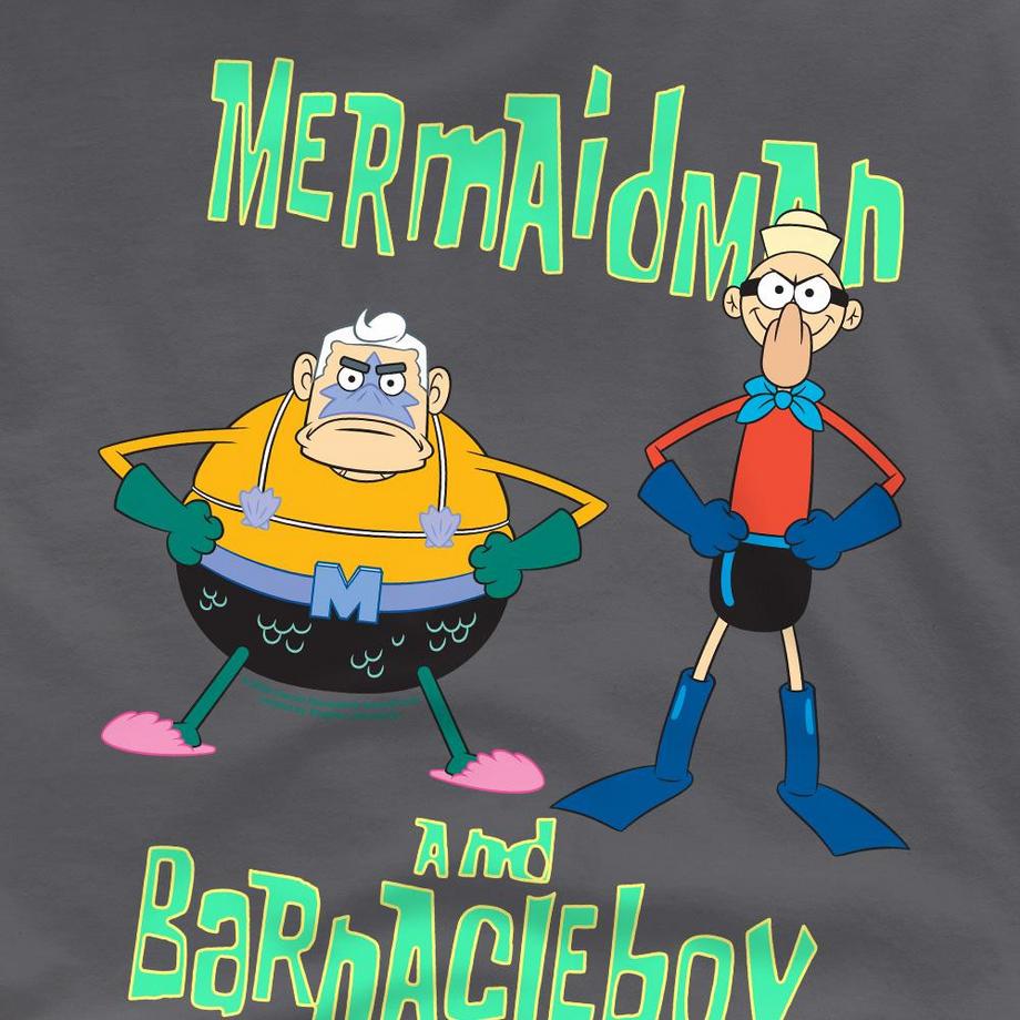 Nickelodeon  Maglietta L' Sirena E Il Barnacle 