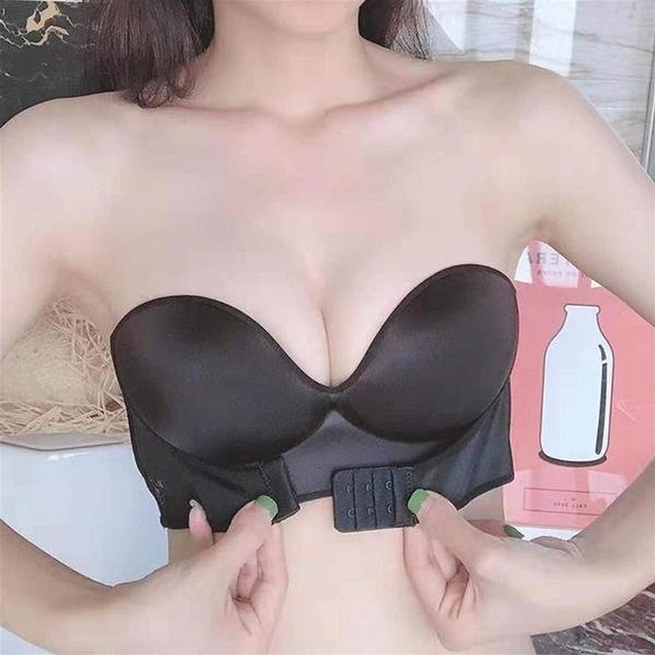 B2X Trägerloser Push-Up BH Vorderverschluss  