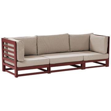 3 Sitzer Sofa aus Akazienholz Modern TRANI