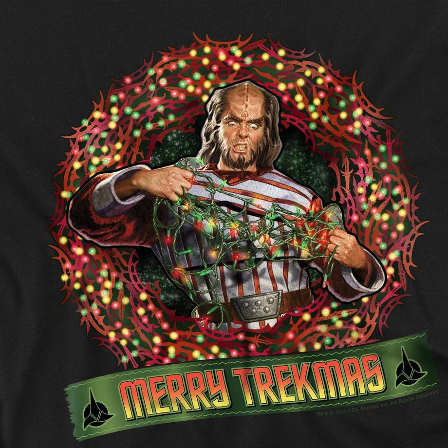 Star Trek T-shirt Merry Trekmas  