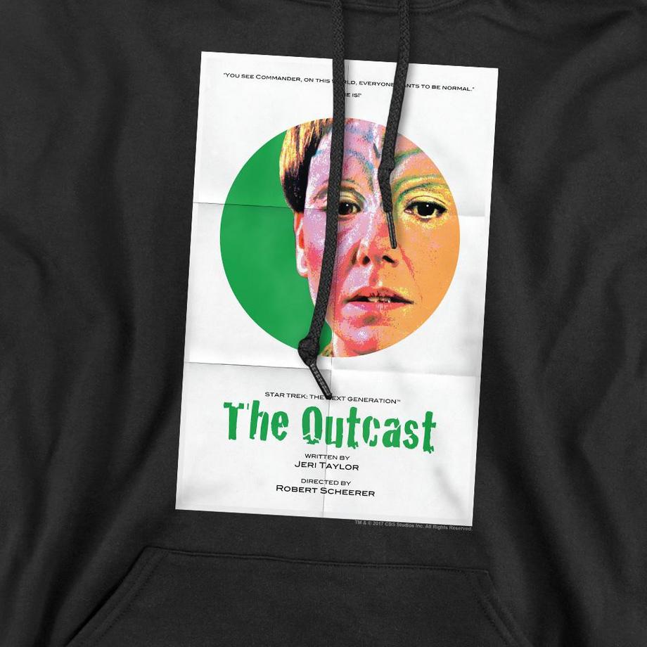 Star Trek The Next Generation Season 5 Episode 17 Felpa con Cappuccio  