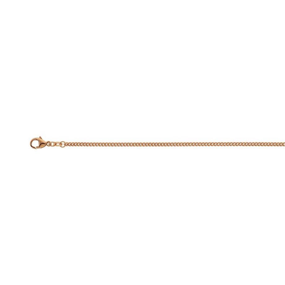 Collier Panzer Rotgold 750, 2.4mm, 42cm