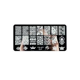 B2X  Décorations d'ongles - estampage - motifs sympas 