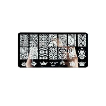 Decorazioni per unghie - stampaggio - fantastici motivi