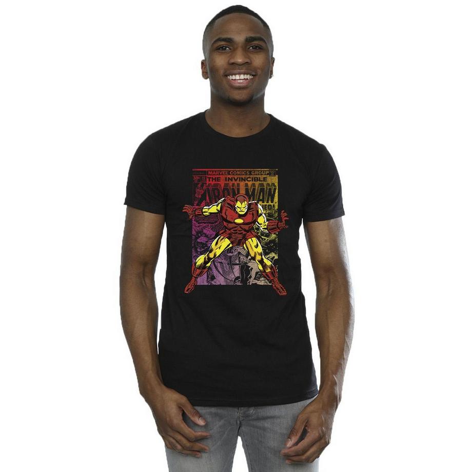 MARVEL Iron Man The Invincible Grafikdruck T-Shirt  