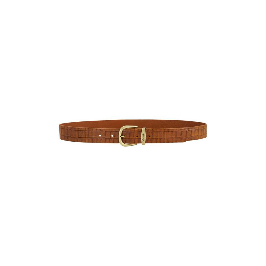 Wrangler Easy Belt Embossed Alligator Leder  