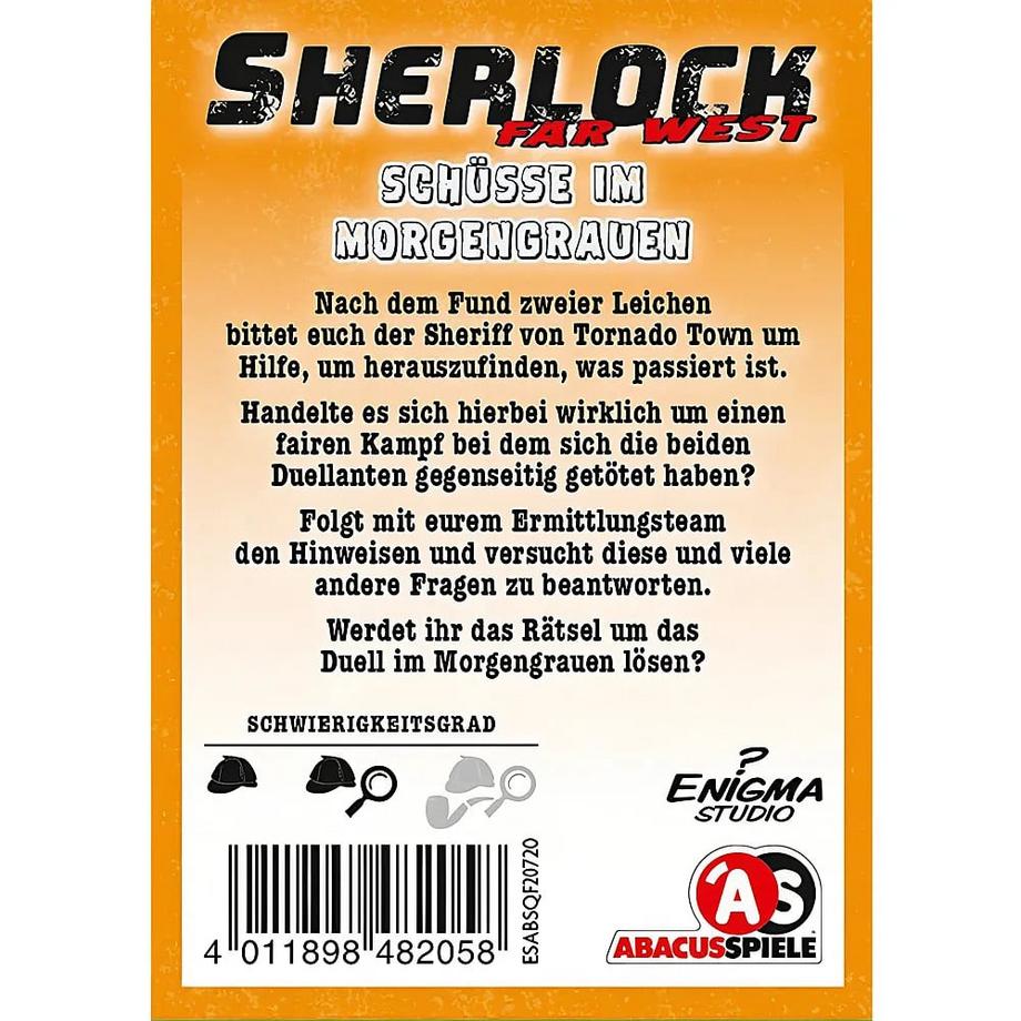 Abacus  Spiele Sherlock - Schüsse im Morgengrauen 