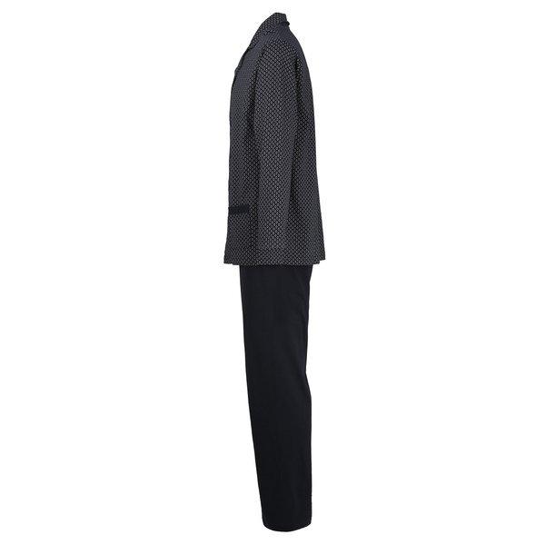 Götzburg Bequem sitzender gemusterter Langarm Pyjama  