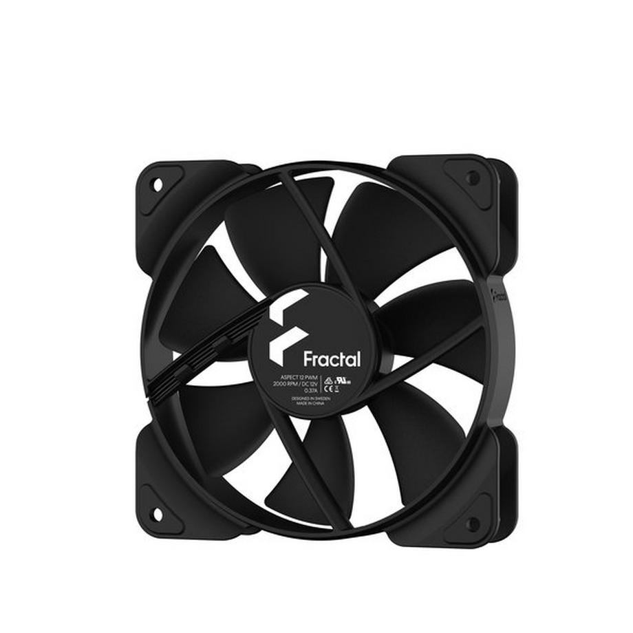 Fractal Design  Aspect 12 PWM Computergehäuse Ventilator 12 cm Schwarz 1 Stück(e) 