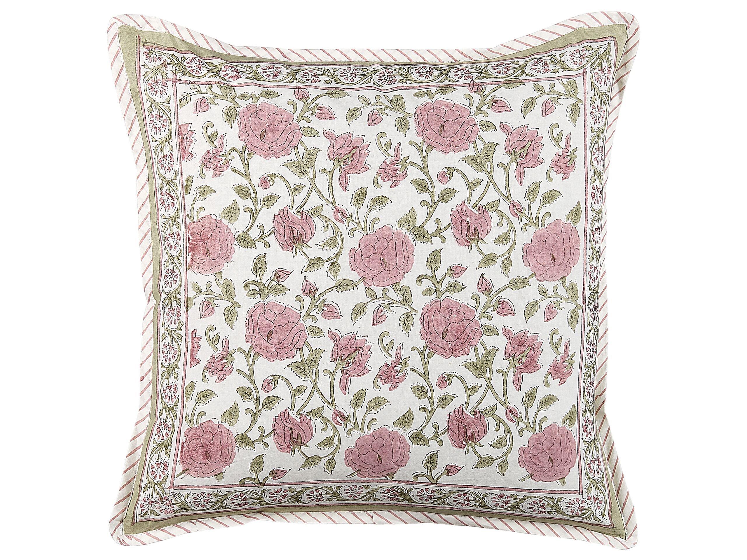 Beliani Coussin en Coton Traditionnel CELTIS  