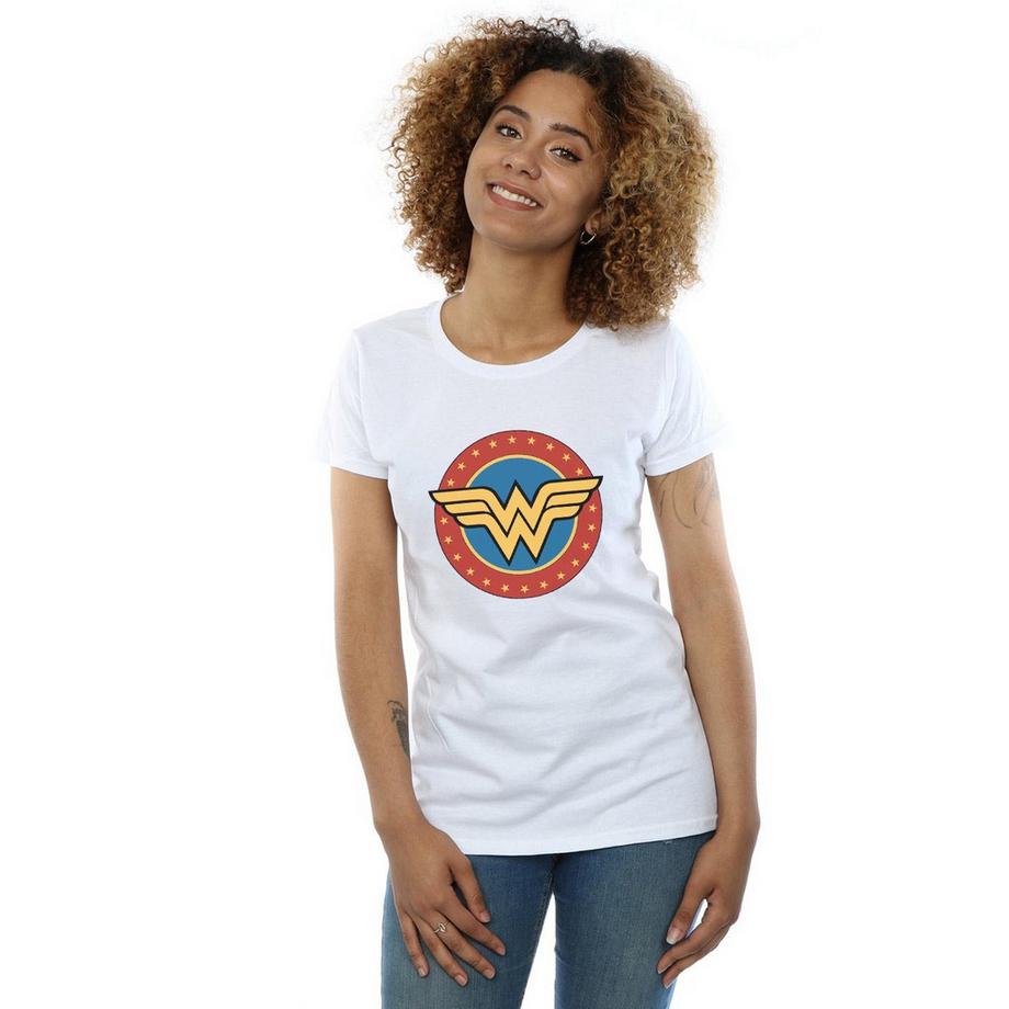 DC COMICS Wonder Woman Logo Bedrucktes T-Shirt  
