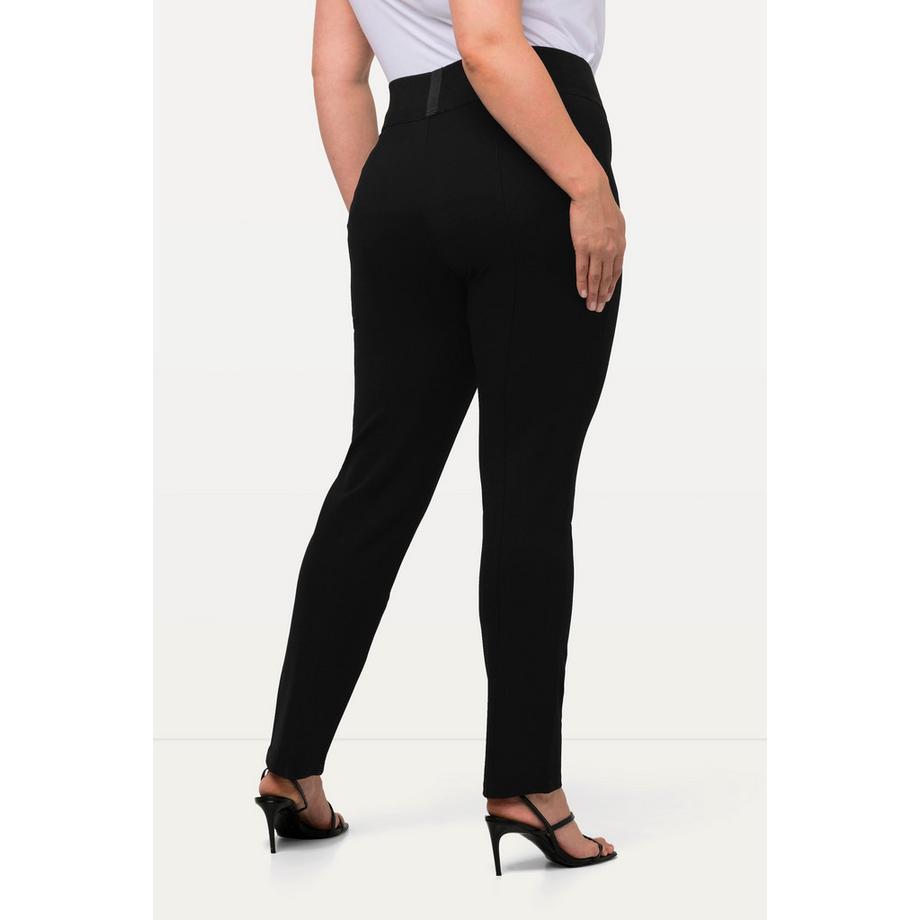 Ulla Popken Pantaloni Sienna gamba slim vita elasticizzata Punto di Roma  