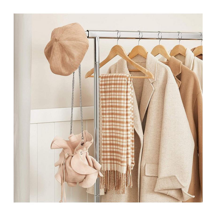 Calicosy Robuster, ausziehbarer Kleiderständer mit einer Tragfähigkeit von 90 kg  