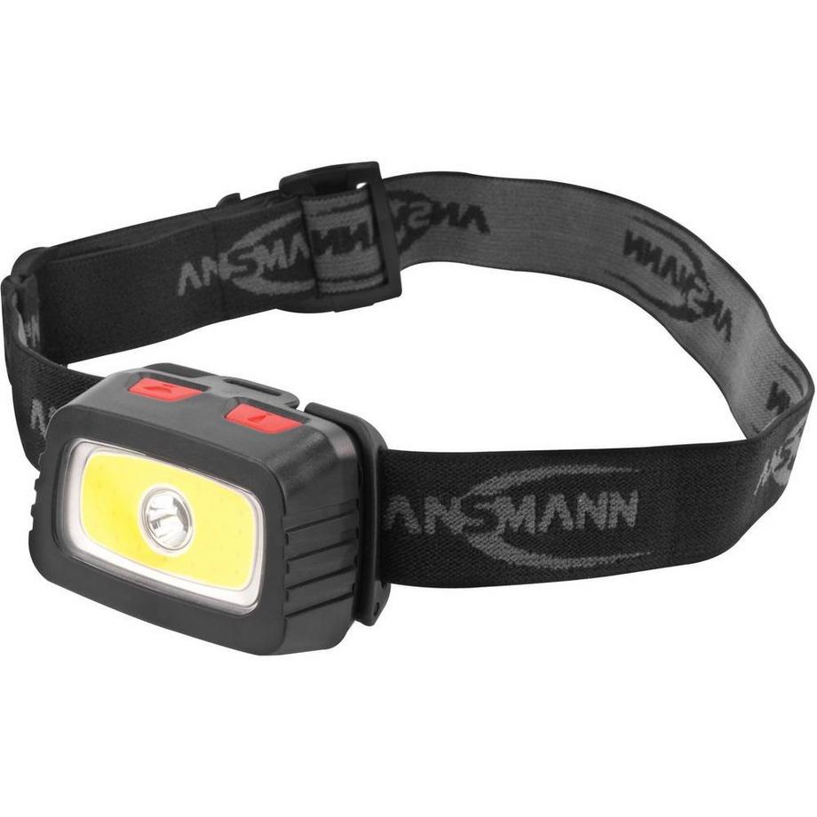 ANSMANN  HD200B Stirnband-Taschenlampe LED 