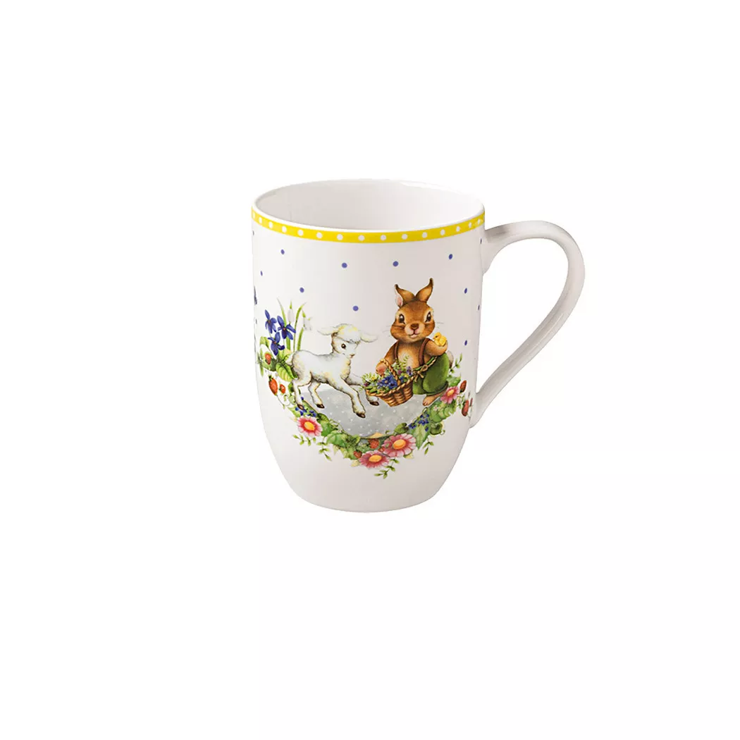Villeroy & Boch Becher "Henkelbecher Spring Awakening 290 ml bunt"