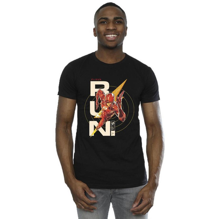 DC COMICS T-shirt Flash Run Stampa Grafica  