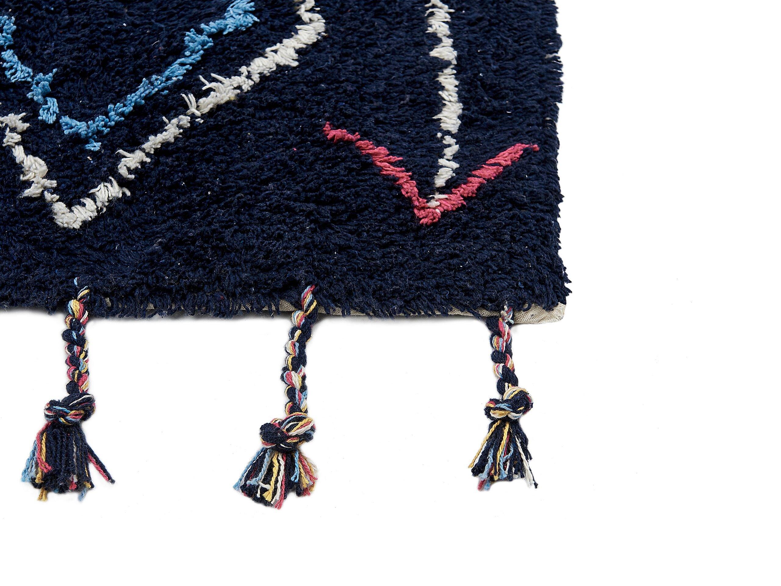 Beliani Tapis en Coton Boho CORUM  