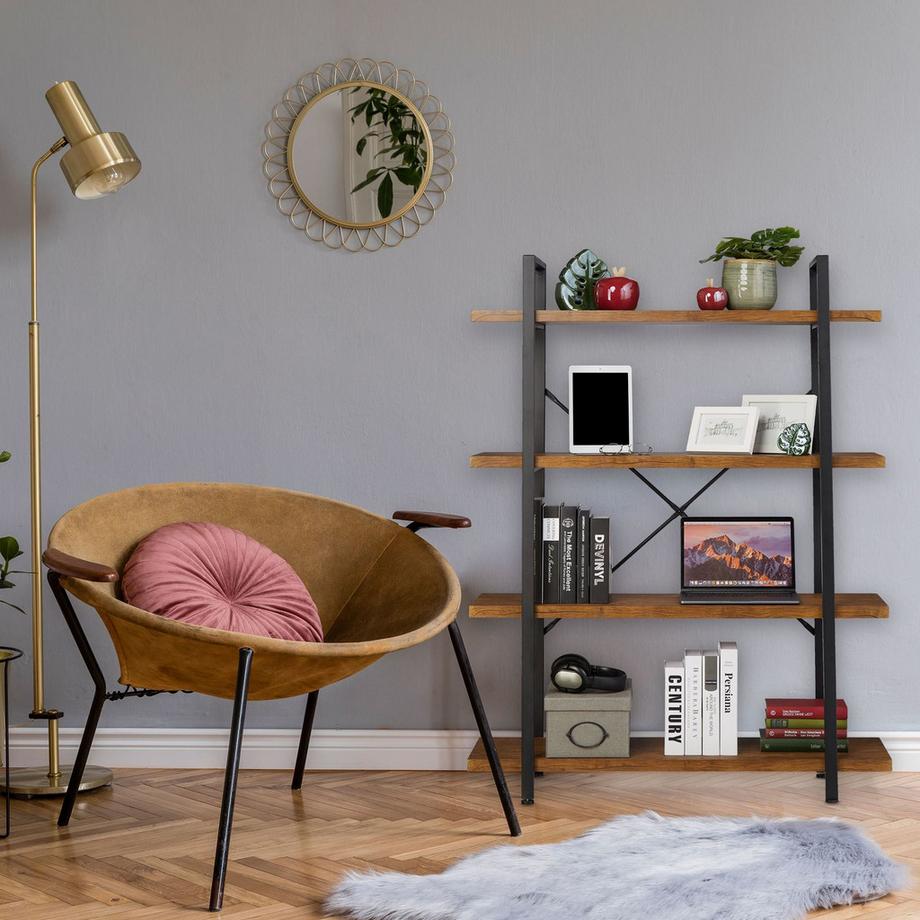 B2X Bibliothèque à 4 étagères  