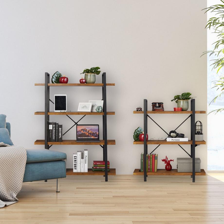 B2X Bibliothèque à 4 étagères  