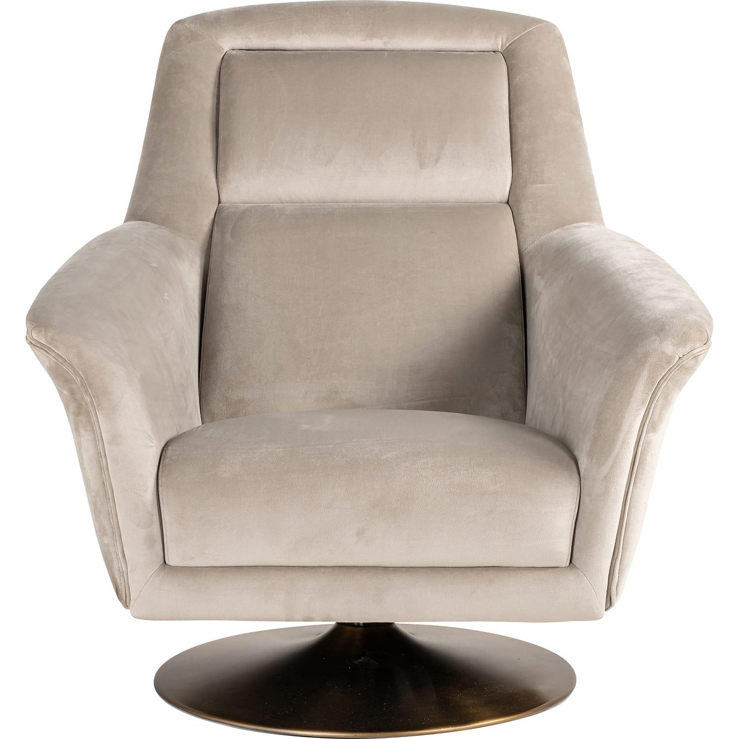 mutoni Fauteuil Nora en velours  