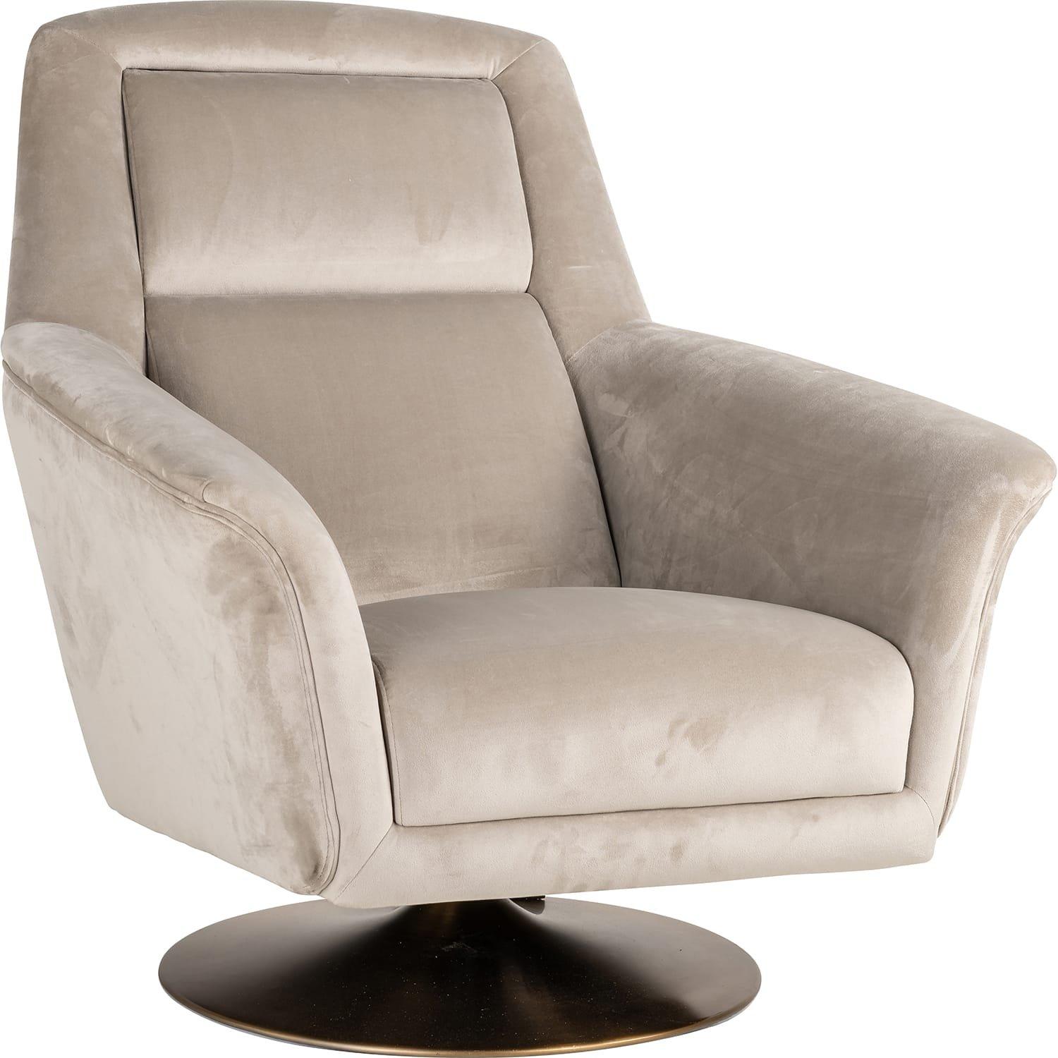 mutoni Fauteuil Nora en velours  