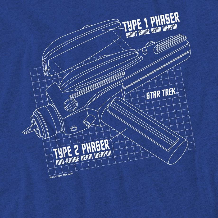 Star Trek Phaser Plans T-Shirt  