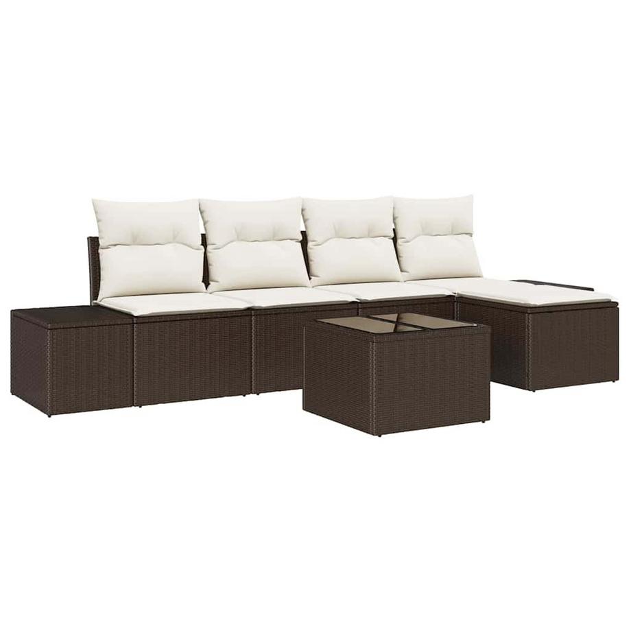 Canapé de jardin poly rattan