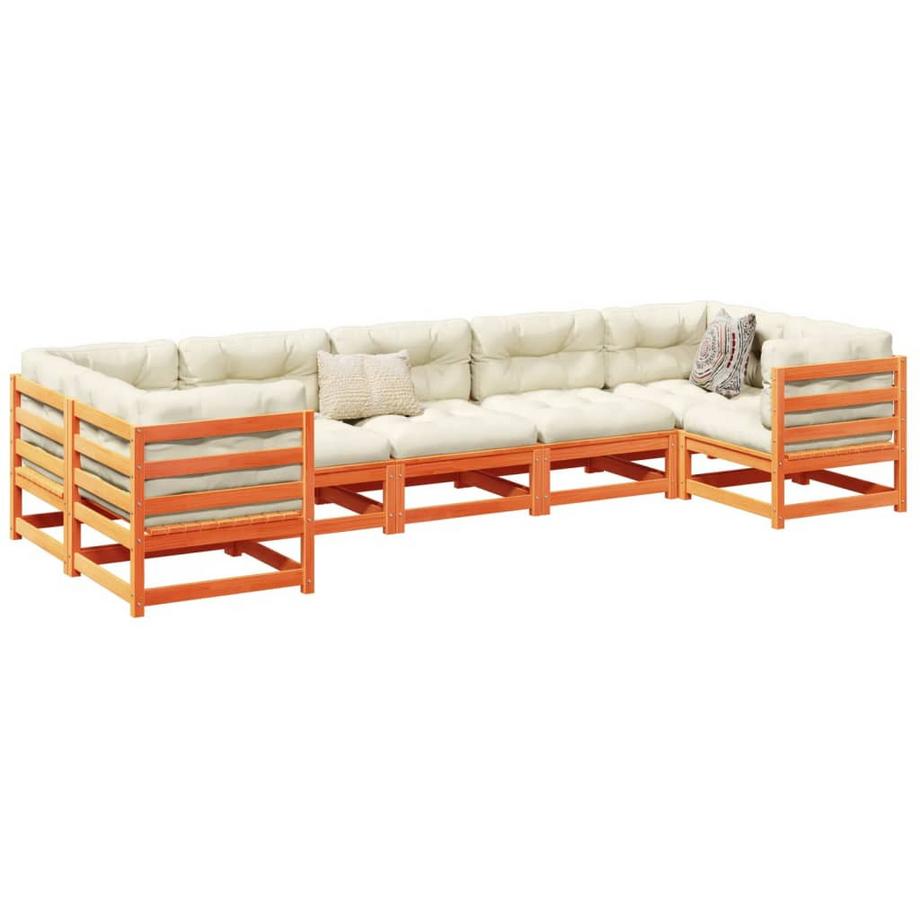 VidaXL set divano da giardino Legno di pino  