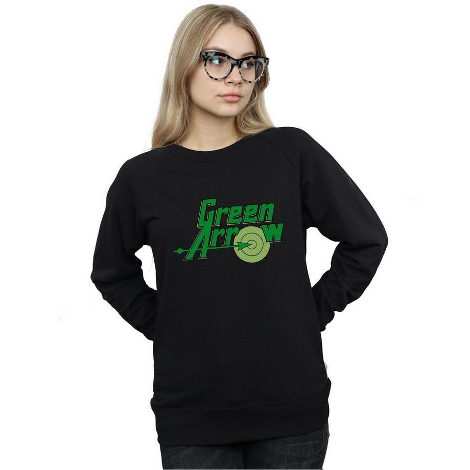 DC COMICS Green Arrow Logo Sweatshirt  