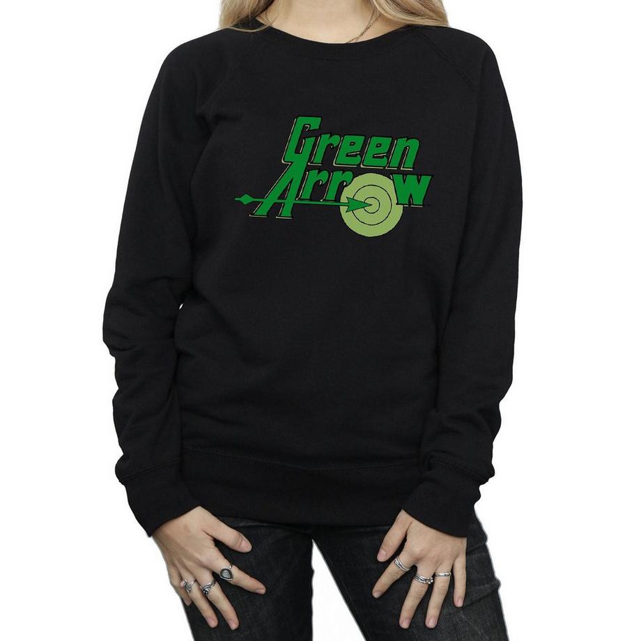 DC COMICS Green Arrow Logo Sweatshirt  